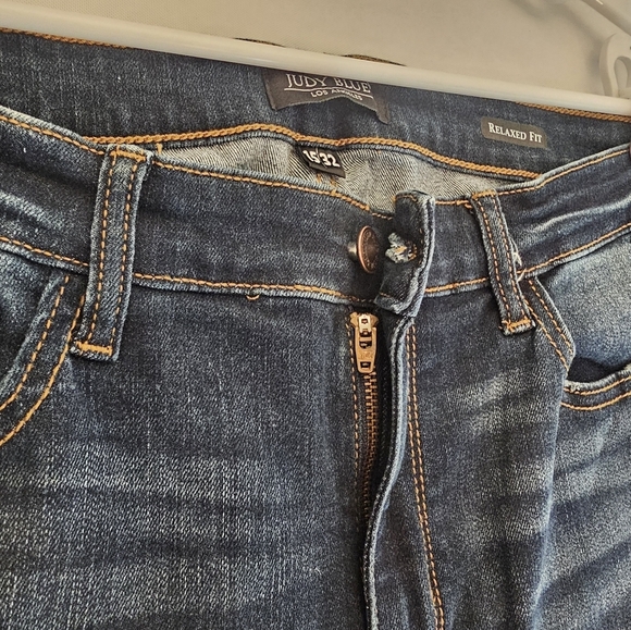Judy Blue High Rise Curvy Jeans Dark Wash Indigo Denim Size 15/32 - Picture 8 of 12